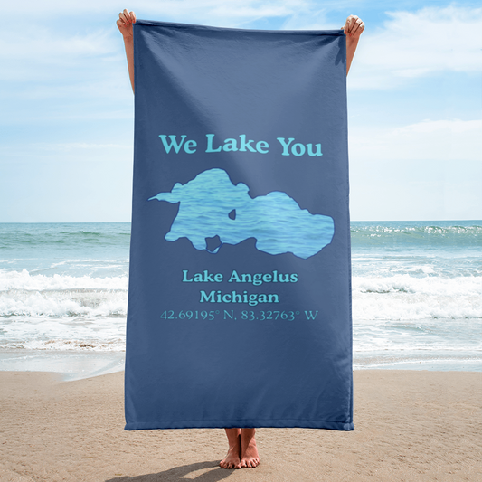 Towel with Lake Angelus