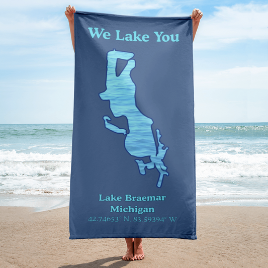 Lake Braemar Beach Towel