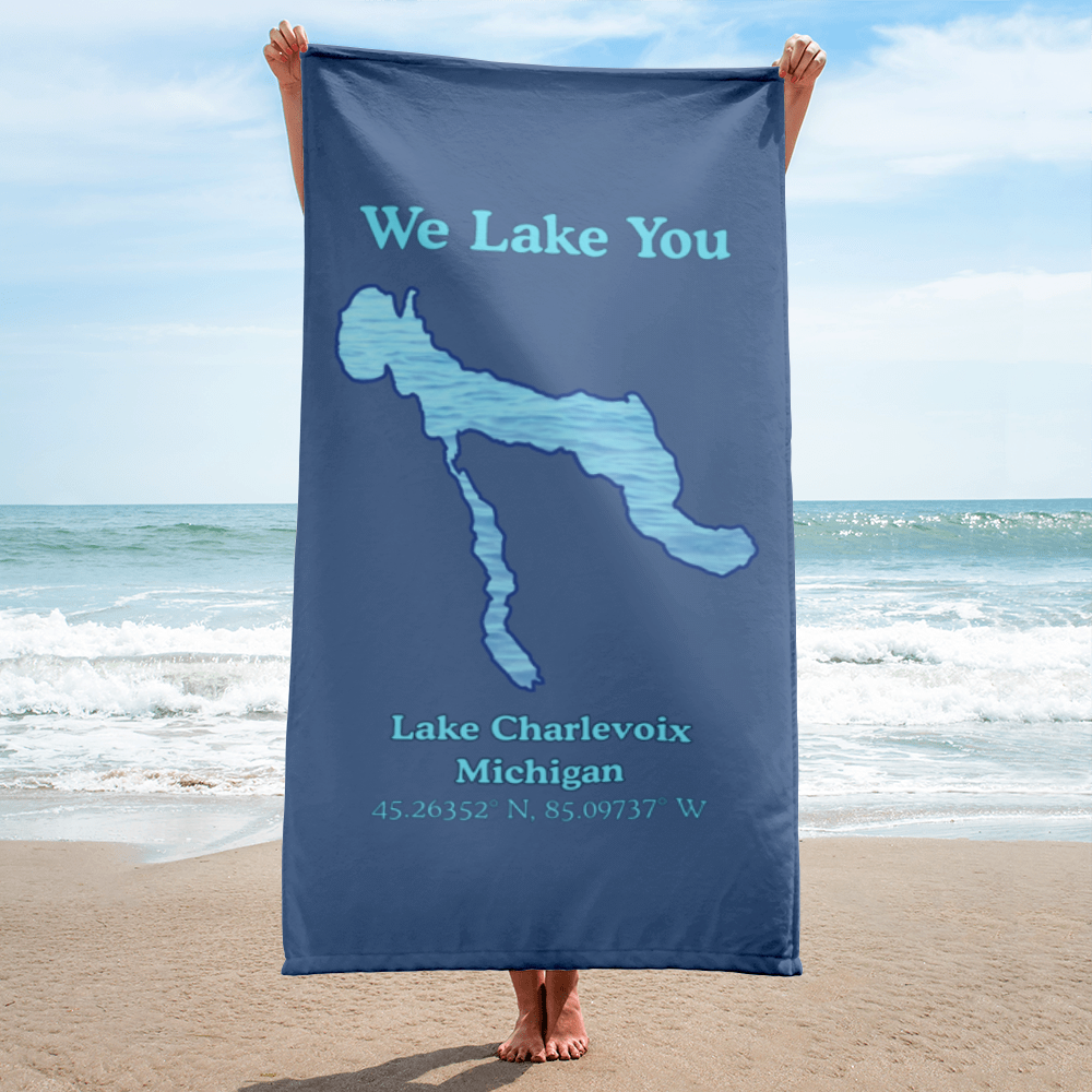 Lake Charlevoix Beach Towel