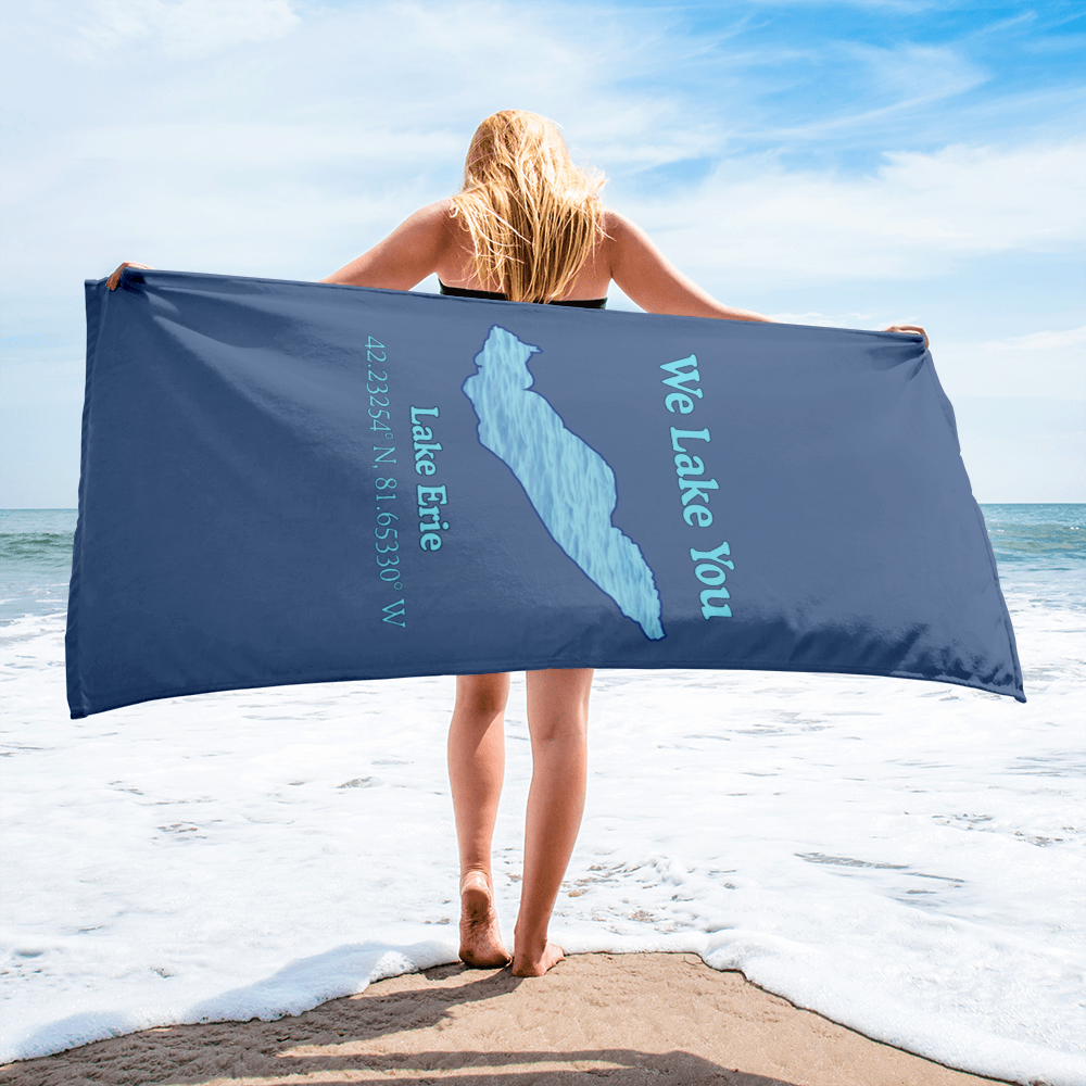 Lake Erie Beach Towel