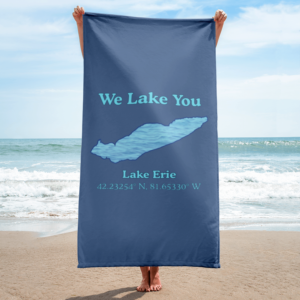 Lake Erie Beach Towel