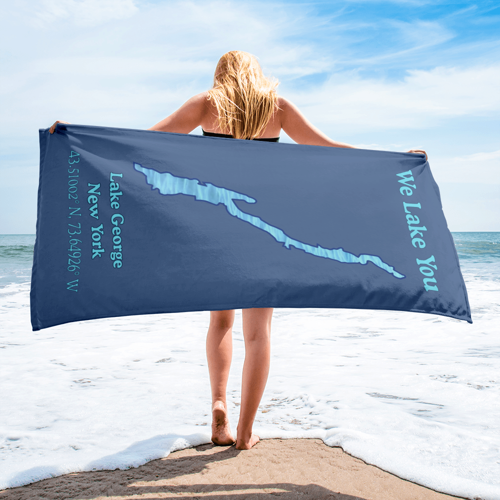 Lake George Beach Towel