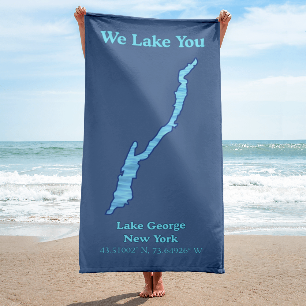 Lake George Beach Towel