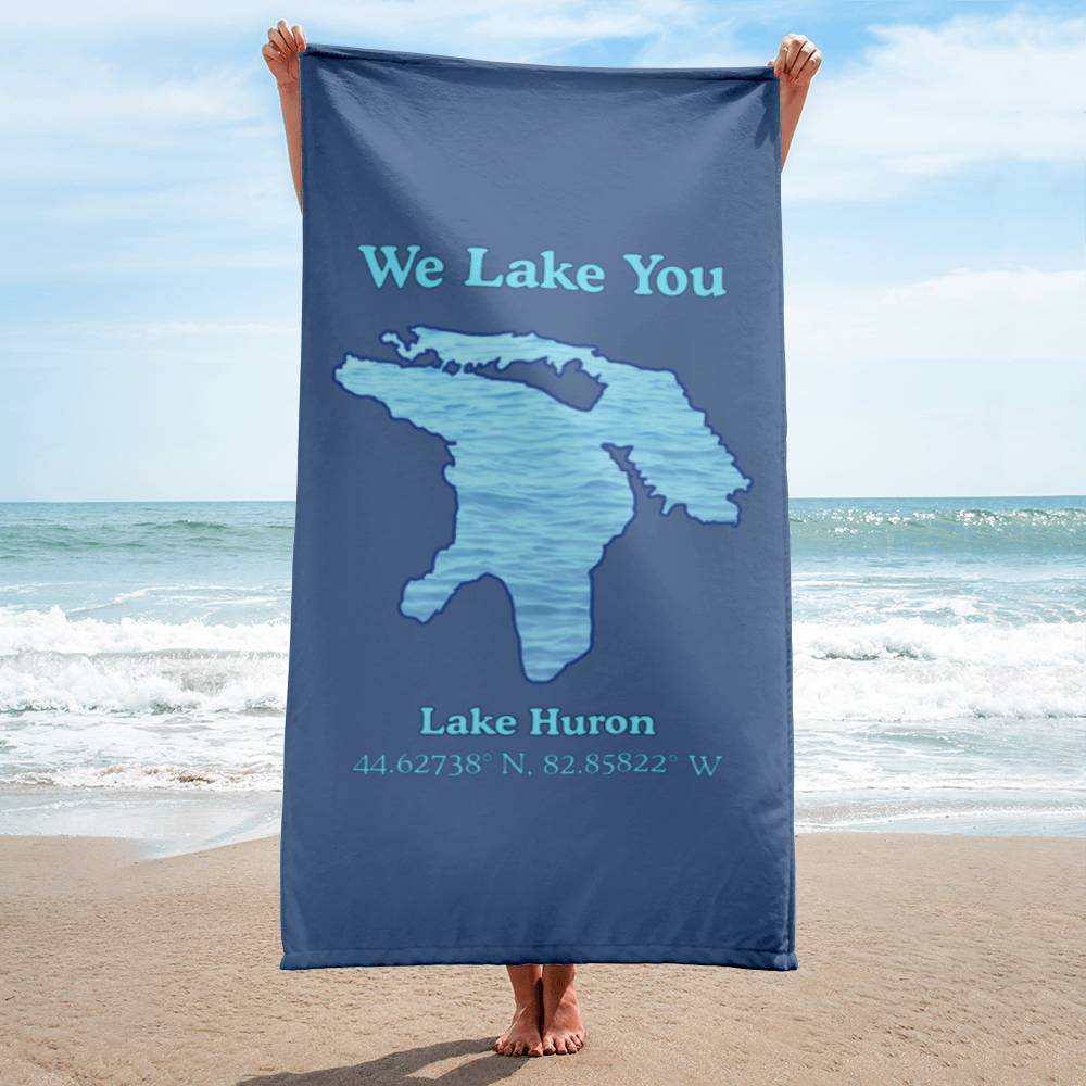 Lake Huron Beach Towel