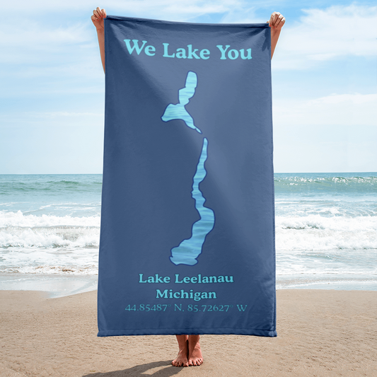 Lake Leelanau Beach Towel