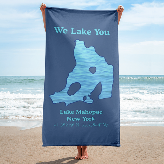 Lake Mahopac Beach Towel