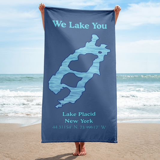 Lake Placid Beach Towel