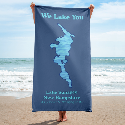 Lake Sunapee Beach Towel