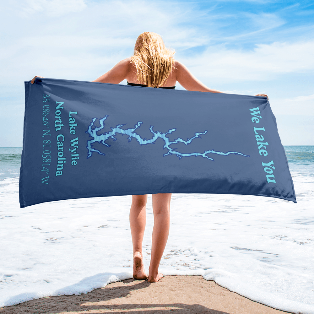 Lake Wylie Beach Towel