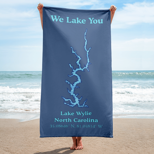 Lake Wylie Beach Towel
