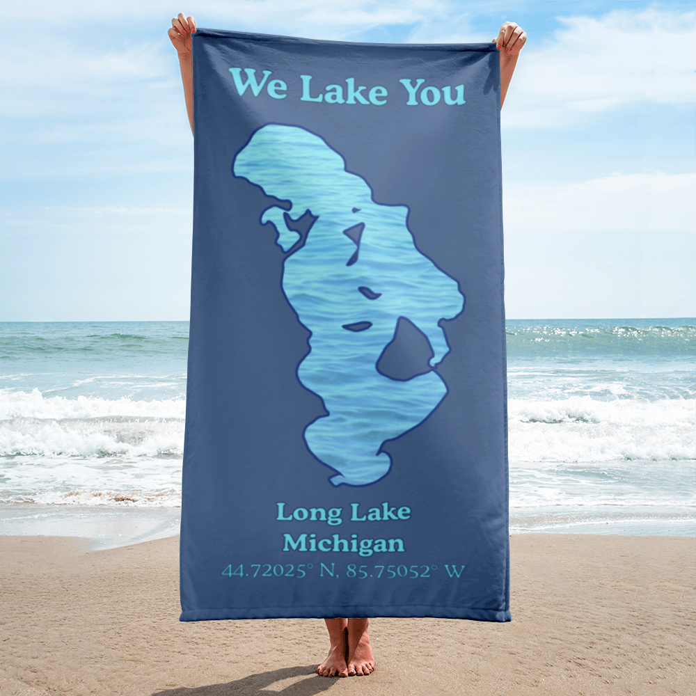 Long Lake Beach Towel