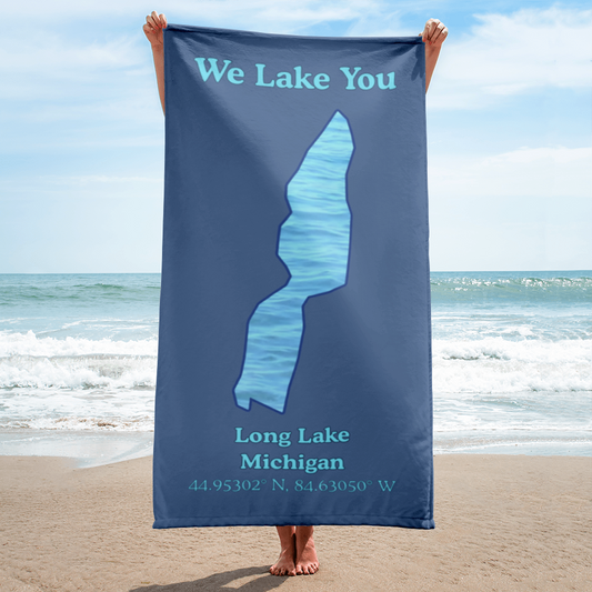 Long Lake Beach Towel