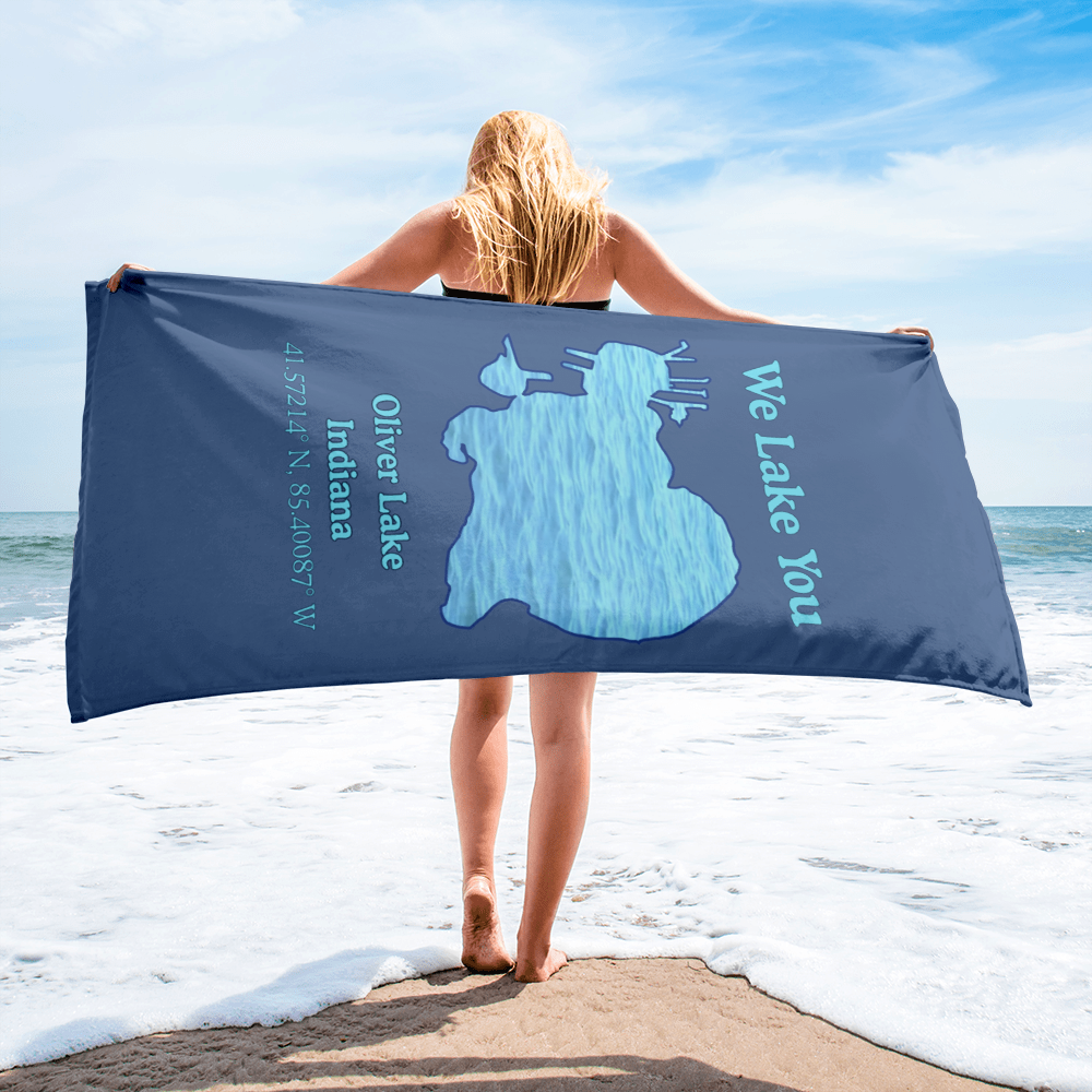 Oliver Lake Beach Towel