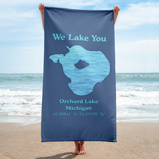 Orchard Lake Beach Towel