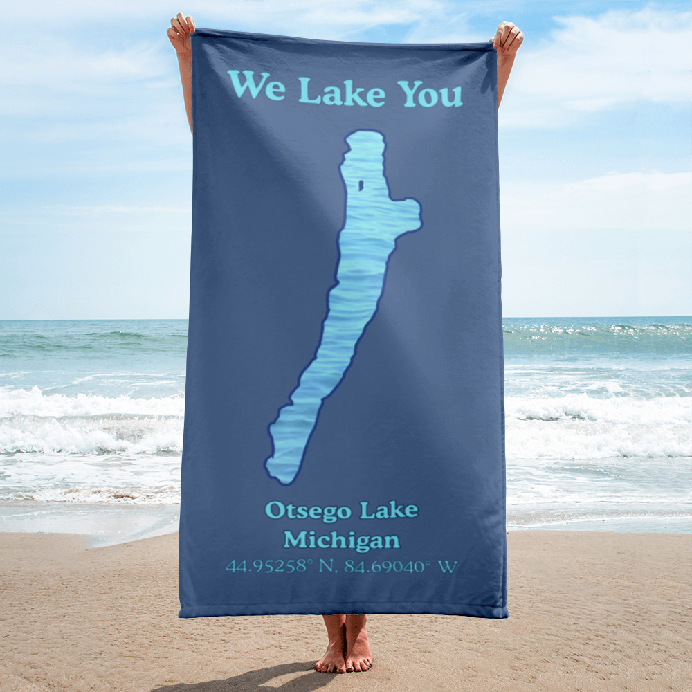 Otsego Lake Beach Towel
