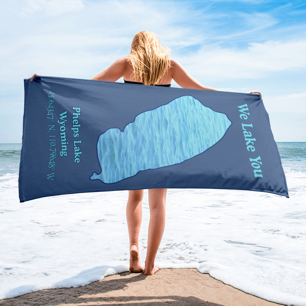 Phelps Lake Beach Towel