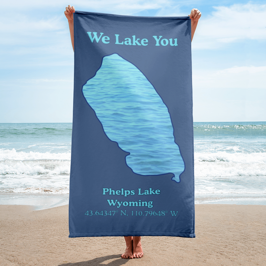 Phelps Lake Beach Towel
