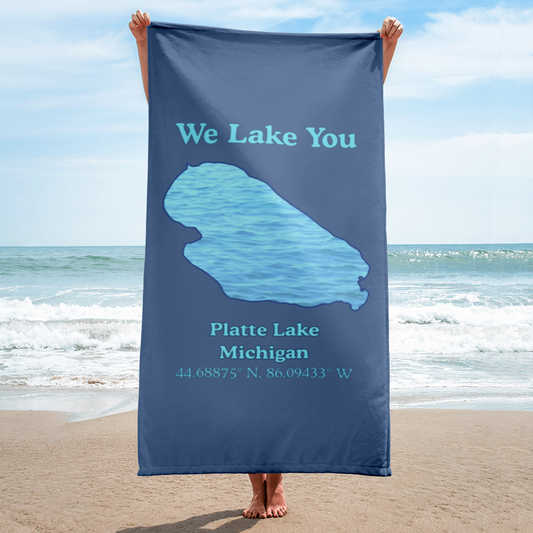 Platte Lake Beach Towel