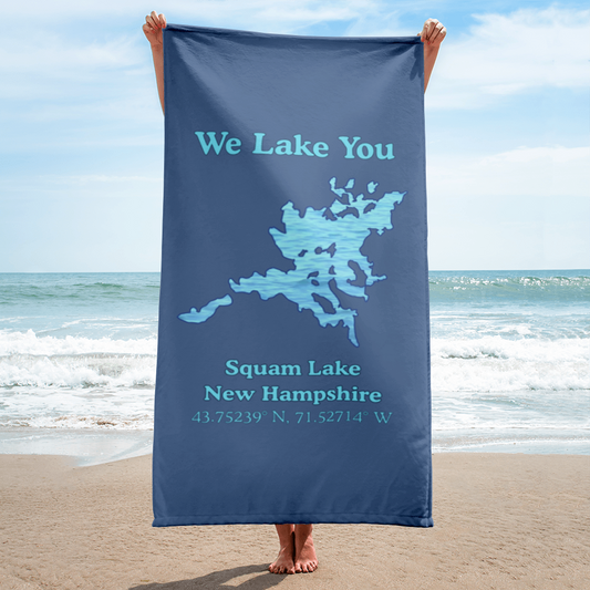 Squam Lake Beach Towel