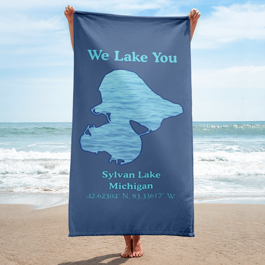 Sylvan Lake Beach Towel