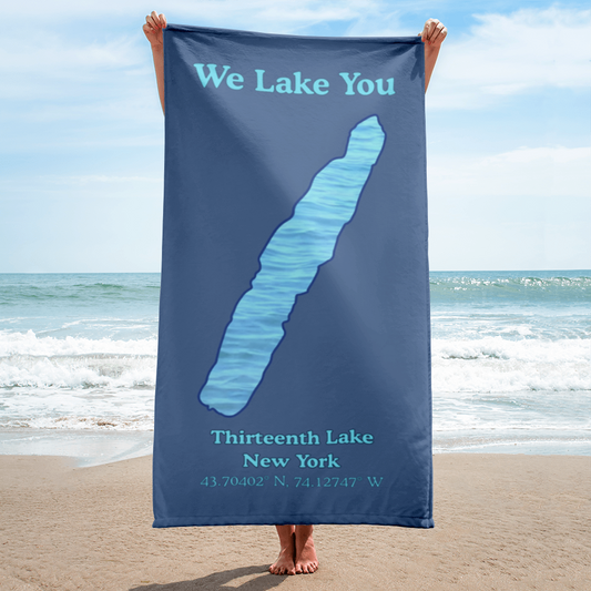 Thirteenth Lake Beach Towel