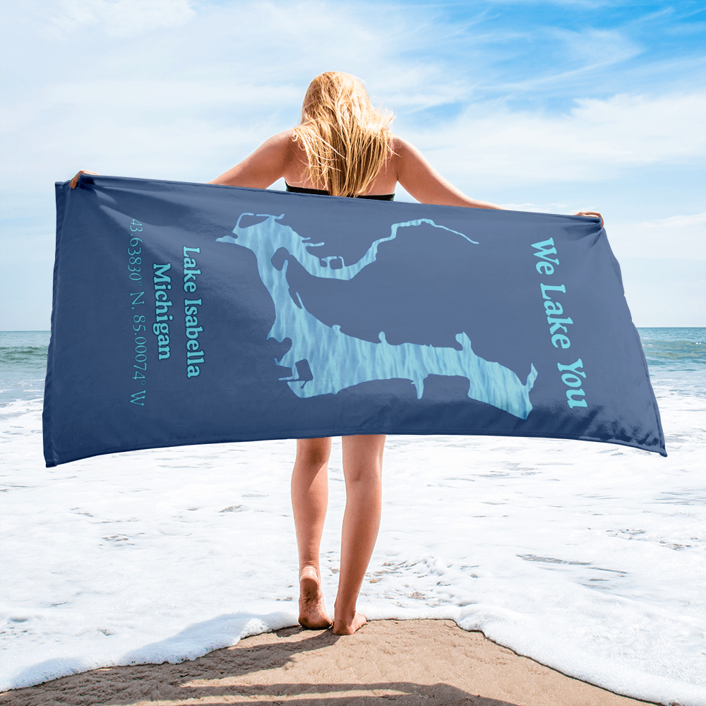 Lake Isabella Beach Towel