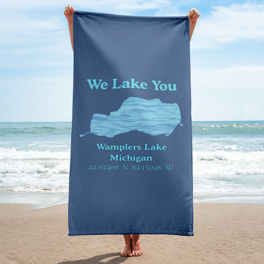 Wamplers Lake Beach Towel
