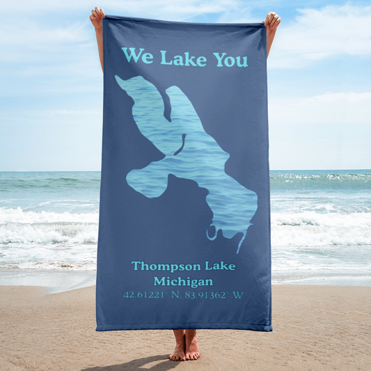 Thompson Lake Beach Towel