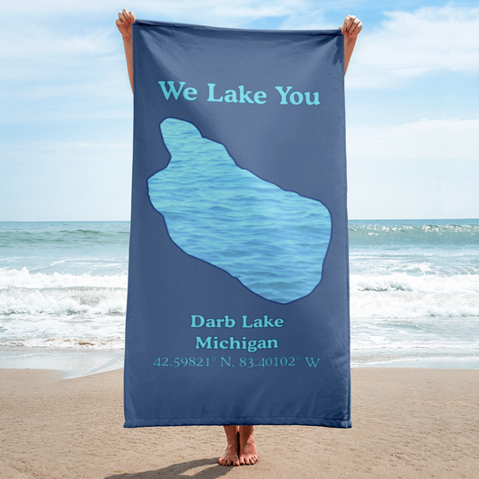 Darb Lake Beach Towel