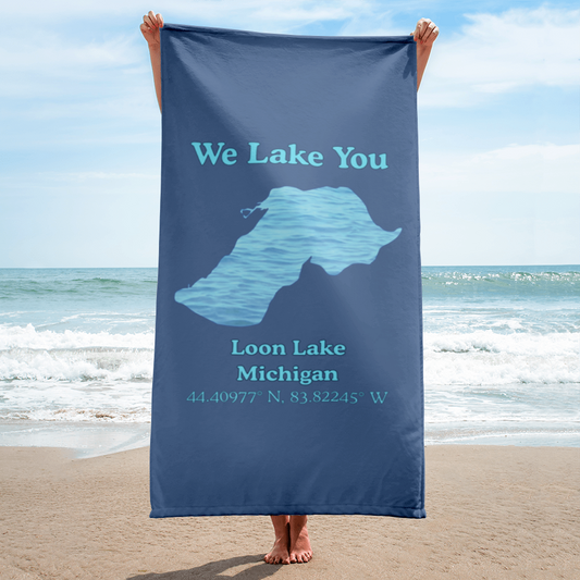 Loon Lake Beach Towel