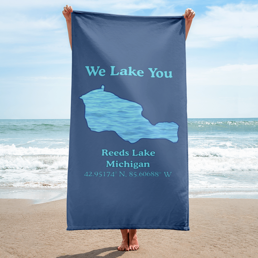 Reeds Lake Beach Towel
