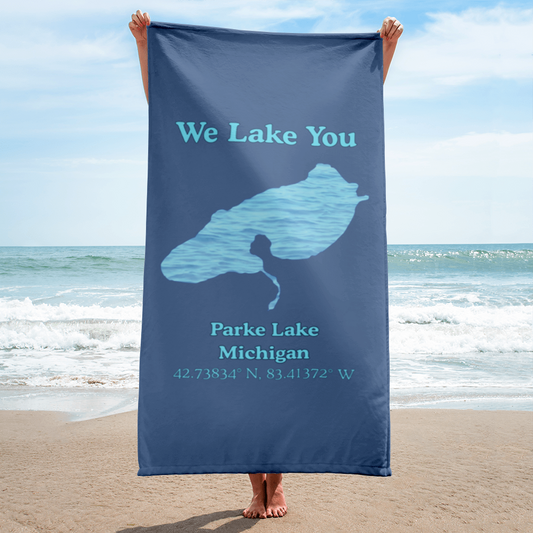 Parke Lake Beach Towel