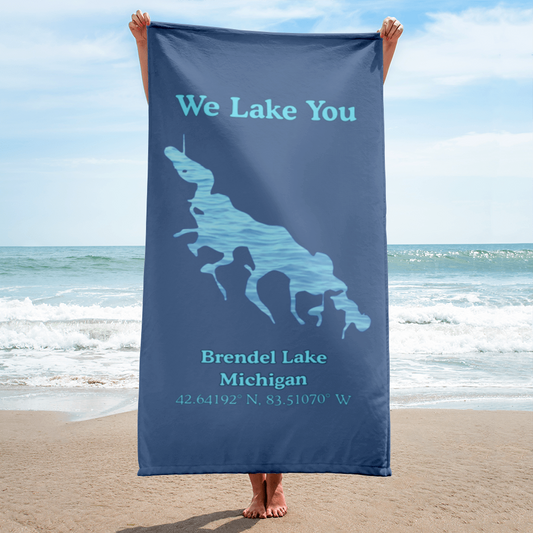 Brendel Lake Beach Towel