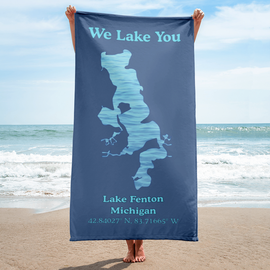 Lake Fenton Beach Towel