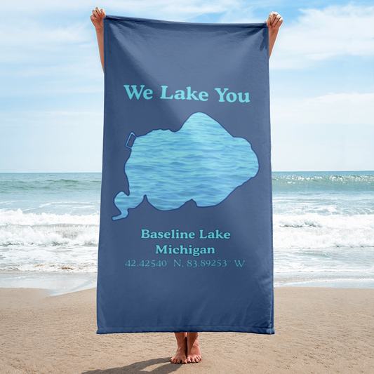 Baseline Lake Beach Towel