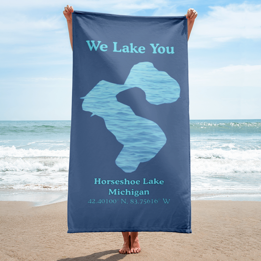 Horseshoe Lake Beach Towel