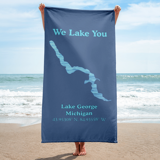 Lake George Beach Towel