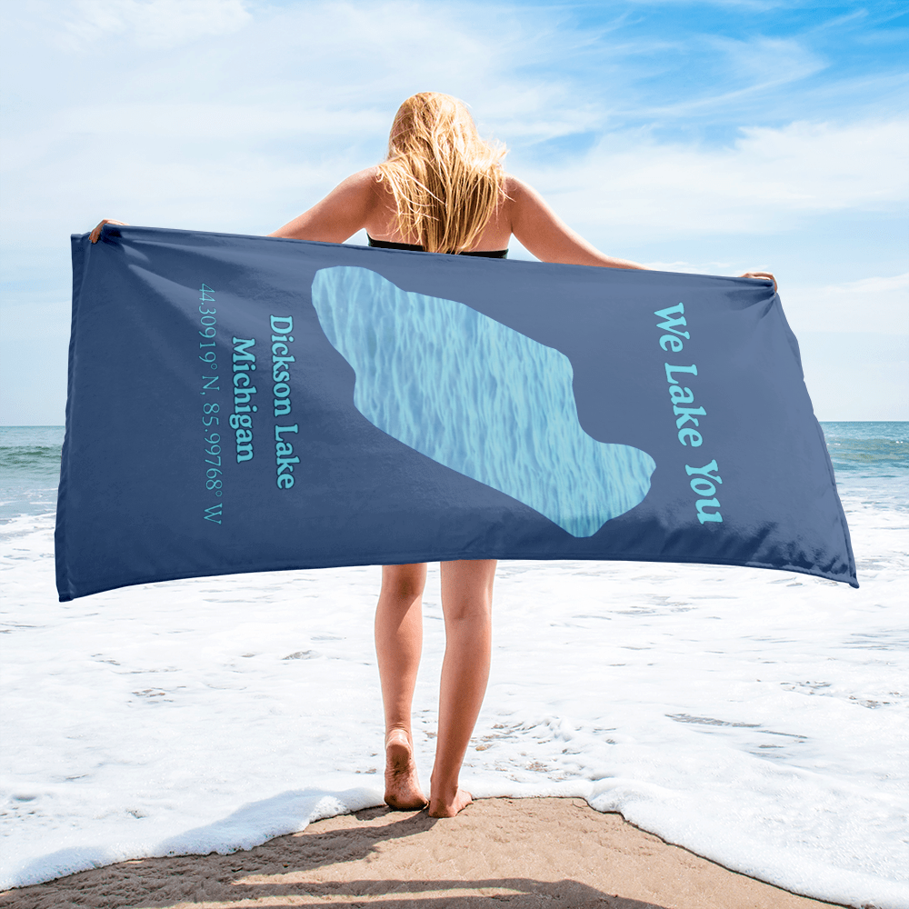 Dickson Lake Beach Towel