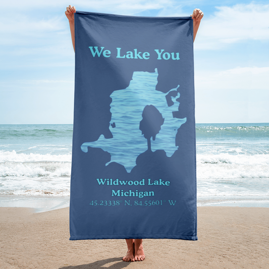 Wildwood Lake Beach Towel