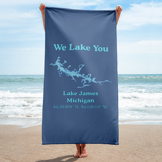 Lake James Beach Towel