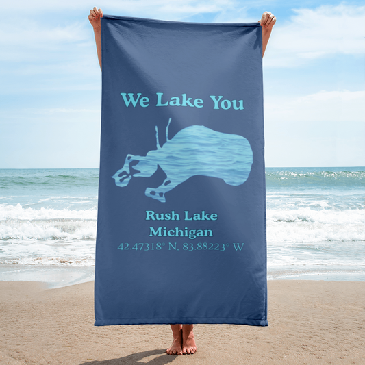 Rush Lake Beach Towel