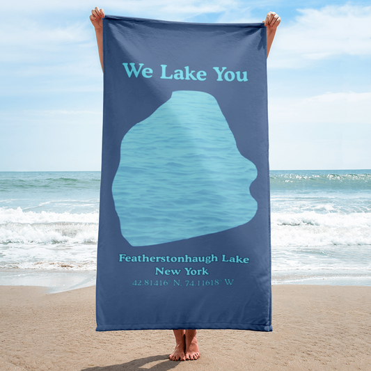 Featherstonhaugh Lake Beach Towel