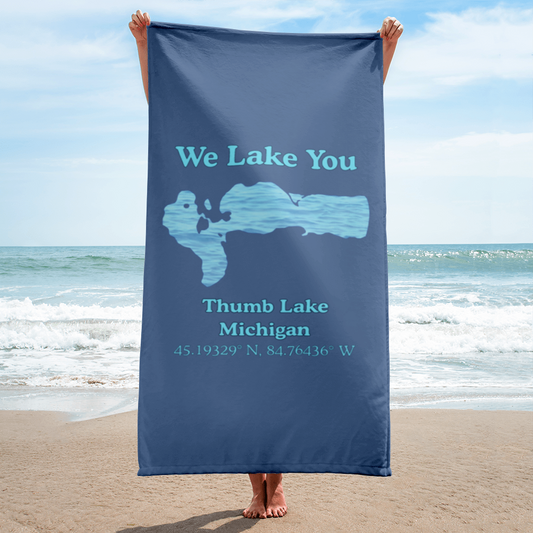 Thumb Lake Beach Towel