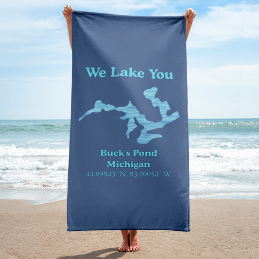 Buck's Pond Beach Towel