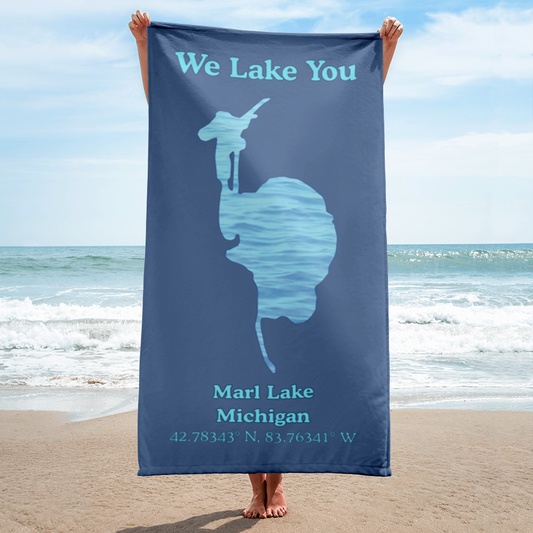 Marl Lake Beach Towel