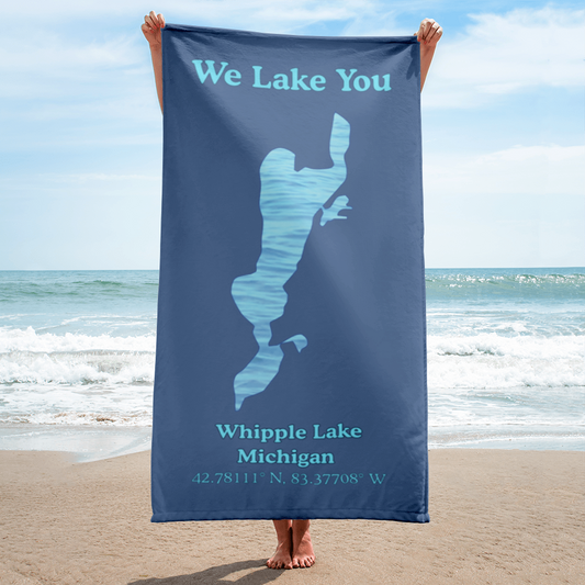 Whipple Lake Beach Towel