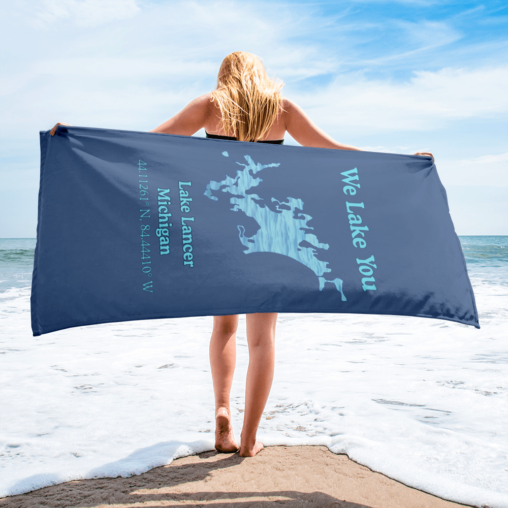 Lake Lancer Beach Towel