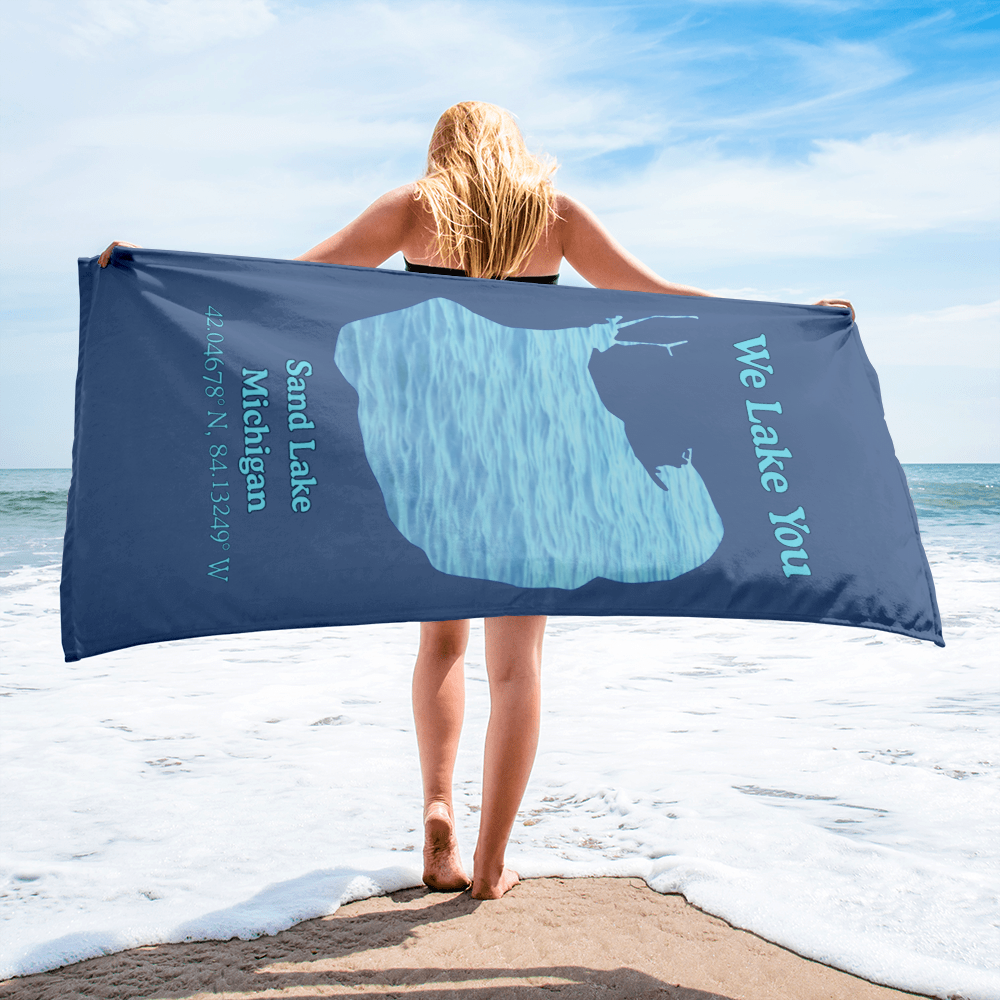 Sand Lake  Beach Towel