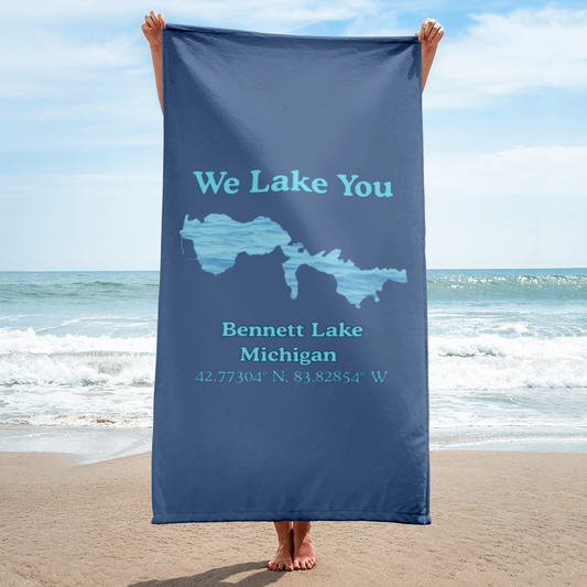 Bennett Lake Beach Towel
