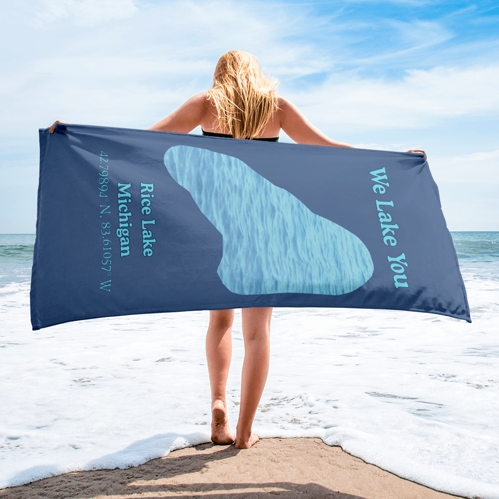 Rice Lake Beach Towel